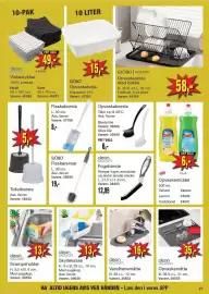 Harald Nyborg tilbudsavis uge 40 Side 31: Clean Action Vandhanemåtte €16,00, Opvaskebørste €6,00