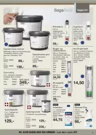 Harald Nyborg tilbudsavis uge 40 Side 5: Saga basic Spærregrunder €129,00, Saga basic Gulvmaling €349,00
