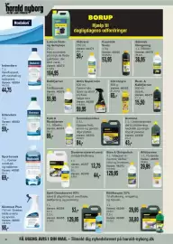 Harald Nyborg tilbudsavis uge 40 Side 6: Borup salmiakspiritus €84,00, Borup Kaustisk Soda €53,95