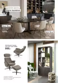 Henders & Hazel folder Pagina 11: Relaxfauteuil lazaro met poef €999,00, Roomdivider Gijon €1.399,00