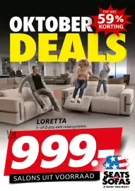 Seats and Sofas folder Pagina 8: Loretta 3- of 2-zits met relaxsysteem €999,00