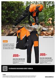Swedol reklamblad Sida 8: Byxa Stihl function core €999,00, Jacka Stihl function core €899,00
