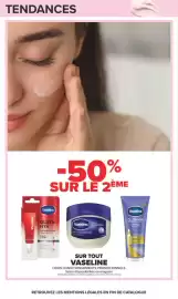Catalogue Carrefour | TOUTES EN BEAUTÉ page 10: Vaseline. TENDANCES -50% SUR LE 2ÈME Vaseline. GLUTA- HYA Lip Serum Glass