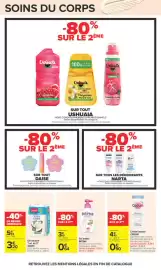 Catalogue Carrefour | TOUTES EN BEAUTÉ page 28: Cadum Crème lavante €0,90, Tahiti Gel douche €3,20