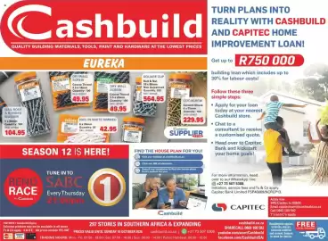 Cashbuild catalogue Page 1