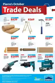 Chamberlain catalogue Page 2: Makita 18V Lithium-Ion Cordless 13mm Impact Drill €5.499,00, Topline Claw Hammer 500G €139,00