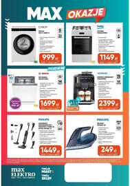 Max Elektro gazetka Strona 12: Żelazko Philips 6000 Series €249,00