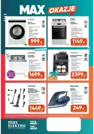 Max Elektro gazetka Strona 12: Żelazko Philips 6000 Series €249,00