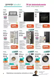 Max Elektro gazetka Strona 4: Pralka Gorenje NEW SLIM €1.799,00, Lodówka NRS917E61BX €3.999,00
