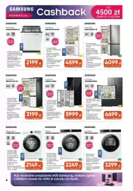 Max Elektro gazetka Strona 6: Pralka Samsung €2.249,00, Lodówka Samsung RS80F64JEBEO €5.999,00