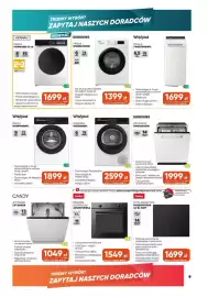 Max Elektro gazetka Strona 9: Pralka Samsung WW60A3120BE €1.399,00, Pralka KERNAU KFWM 8506 TC W €1.699,00