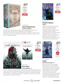 Świat Książki gazetka Strona 44: Anthony Ryan Siedem Mieczy KSIĘGA 1 €69,90, Jakub Wędrowycz Łajdactwa Zebrane €99,90