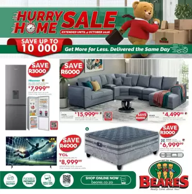 Beares (valid until 4-10)