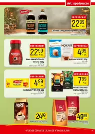 Delikatesy Piotruś Pan gazetka tydzień 40 Strona 11: Cappuccino MOKATE €4,99, Herbata owocowa DILMAH €7,99