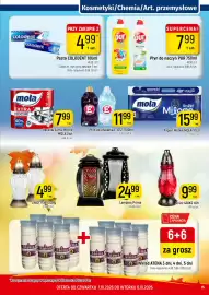 Delikatesy Piotruś Pan gazetka tydzień 40 Strona 15: Płyn do naczyń PUR €7,99, Ręcznik Extra Mocne MOLA €7,99