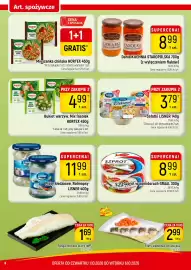 Delikatesy Piotruś Pan gazetka tydzień 40 Strona 8: Sałatki LISNER €3,79, Mieszanka chińska Hortex €11,79