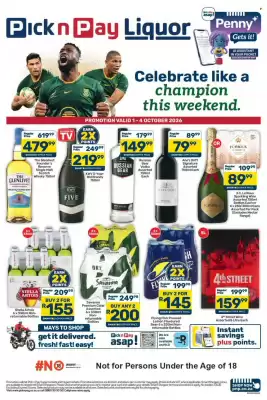 Pick n Pay Liquor (valid until 4-10)