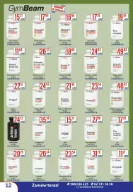 AT gazetka Strona 12: GymBeam Omega 3-6-9 €23,54, GymBeam Witamina C 1000mg €24,93