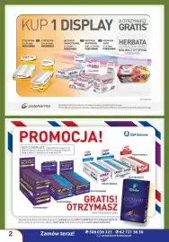 AT gazetka Strona 2: 2 A OTRZYMASZ KUP 1 DISPLAY GRATIS ETOPIRYNA LUB ETOPIRYNA 6 x 24 tabl. F01010100002 10 x 24 tabl