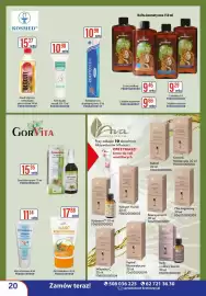 AT gazetka Strona 20: Maść rokitnikowa GorVita €17,88, Maść witaminowa €11,49