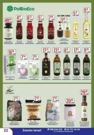 AT gazetka Strona 22: NATURO Sok ze śliwki €5,71, NATURO Sok aloe 100% €13,19