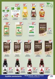 AT gazetka Strona 25: Mąka Orkiszowa Jasna BIO €11,75, Mąka Orkiszowa chlebowa BIO €11,66