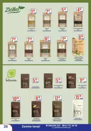 AT gazetka Strona 26: Zdrowo Siemę Lniane €2,61, Babka Jajowata €11,47