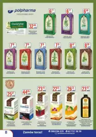 AT gazetka Strona 8: Zielnik Apteczny Senes fix €8,47, Lipobon complex na cholesterol €44,65