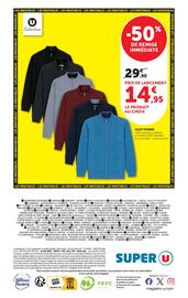Catalogue Super U | La Mode à prix bas page 8: U Collection Gilet Homme €14,95