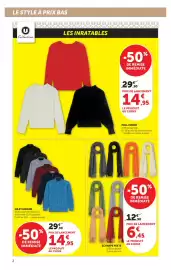 Catalogue Super U | La Mode à prix bas page 2: GILET HOMME €14,95, ECHARPE MIXTE €6,45