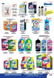 AT gazetka Strona 19: Odplamiacz Purox €8,99, Kapsułki do prania Purox €19,99