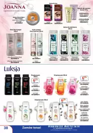 AT gazetka Strona 38: Żel pod prysznic Luksja Men €6,25, Żel pod prysznic Luksja €6,25