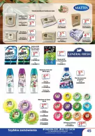 AT gazetka Strona 45: Kostka do WC Blu Force €3,99, Lybaf Bamboo cotton sticks €3,75