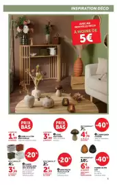 Catalogue Super U | La Maison à prix bas page 5: 2 3 INSPIRATION DÉCO AVEC MA NOUVELLE DÉCO MOINS DE 5€ À PARTIR DE 1,99