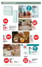 Catalogue Super U | La Maison à prix bas page 6: PLATEAU DE PRESENTATION €6,99, PLATEAU €9,99
