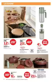 Catalogue Super U | La Maison à prix bas page 8: Menastyl Spray huile €4,49, Sitram FAITOUT 20CM €6,99