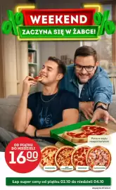 Żabka gazetka Strona 1: Pizza w stylu neapolitańskim €16,00