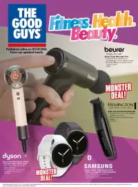 The Good Guys catalogue Page 1
