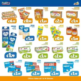 Volantino Franzy's Pagina 2: Plasmon la Merenda €1,69, Nestlé mio 100% frutta & frutti €0,79