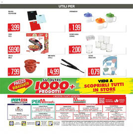 Volantino Mercadò Pagina 20: Mini piastra capelli €4,99, Scalda nduja €7,99