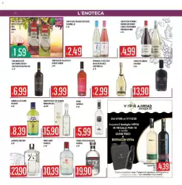 Volantino Mercadò Pagina 16: Spumante cuvée brut blanc de blancs sant'orsola €2,99, Rum bianco Pamperso €10,39