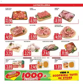 Volantino Mercadò Pagina 3: Fettine pizzaiola di bovino adulto €13,90, Macinato di bovino adulto €6,99