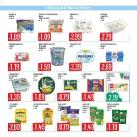Volantino Mercadò Pagina 8: Formaggio a pasta filata Sisa €2,19, Pasta fresca Reggia €0,79