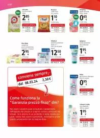 Volantino dm drogerie markt Pagina 14: Babylove purea di frutta €0,65, Plasmon i Paff snack €1,10