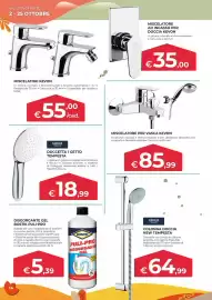 Volantino Progress Pagina 14: Disgorgante gel Bostik Puli-Pro €5,39, Doccetta 1 getto Tempesta Grohe €18,99