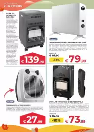Volantino Progress Pagina 2: Stufa ad infrarossi euro 90m €139,90, Termostato di sicurezza DeLonghi €27,99