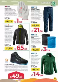 Volantino Progress Pagina 23: Giubbino York Sparco €65,00, Scaldacollo Oslo €3,29