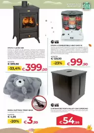 Volantino Progress Pagina 3: Stufa a combustibile Heat-2400 W Line air €99,90, Borsa elettrica teddy bear €3,99