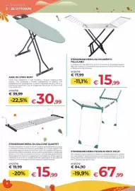 Volantino Progress Pagina 6: Stendibiancheria Pegasus Rock Solid €67,99, Stendibiancheria da pavimento Pellicano €15,99