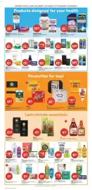 Shoppers Drug Mart flyer Page 17: Clorox bleach €3,99, Bragg organic apple cider vinegar €8,99